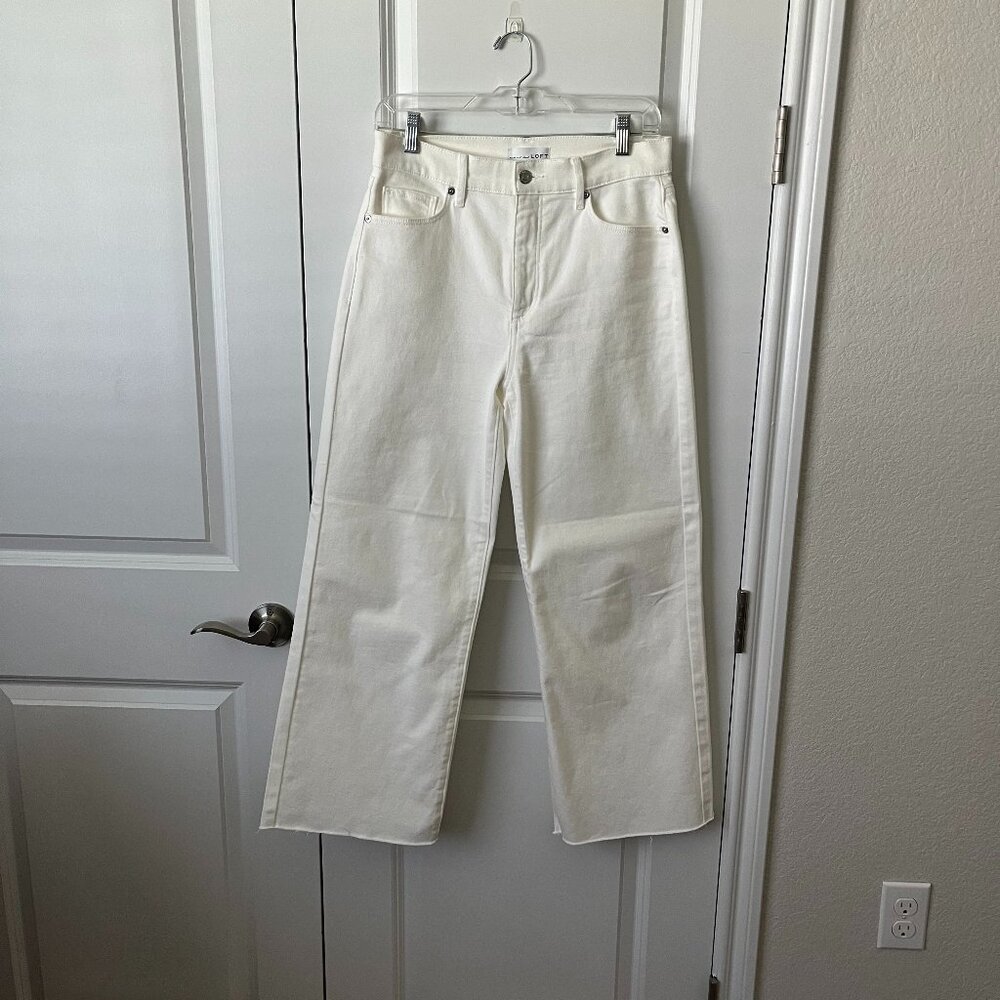 LOFT Wide Leg Crop Jean   SIze EU 26  US 2